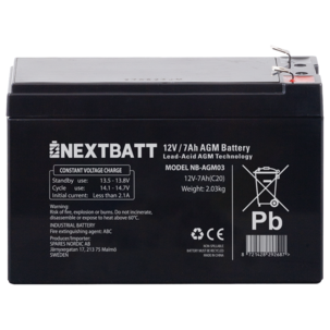 AGM-batteri 12 V
