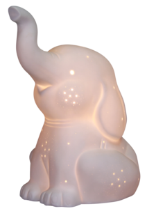 Bordslampa Elefant i porslin, Northlight