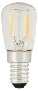 Dimbar päronlampa LED E14 1,5 W 84 lumen