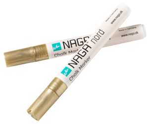 Naga märkpenna glas, speglar, 4,5 mm, 2-pack