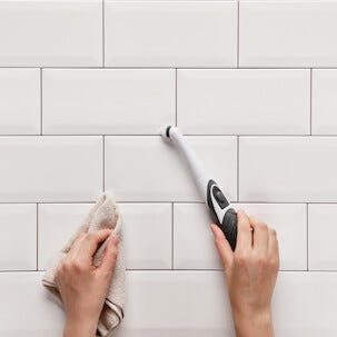 Elektrisk rengöringsborste, badrum och kök