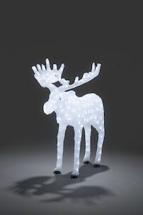 Konstsmide, elg med LED-belysning