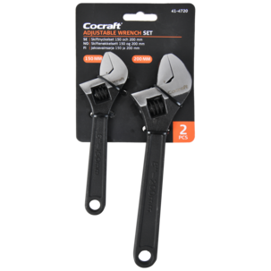 Cocraft skiftnyckel set, 2-pack