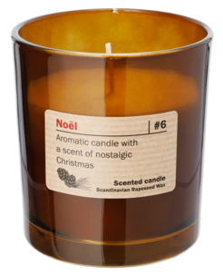 Duftlys med rapsvoks