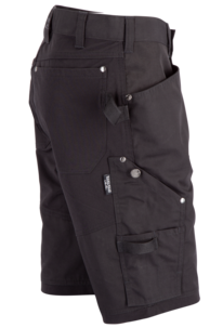 Arbeidsshorts stretch herre, svart