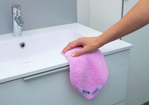 Sini mikrofiberduk för badrum 30 x 30 cm, 1-pack