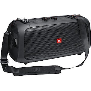 JBL PartyBox On-The-Go høyttaler med trådløs mikrofon