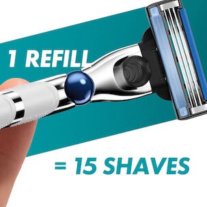Gillette Mach3 Turbo rakblad