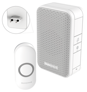 Honeywell trådløs ringeklokke DC311NP2, hvit