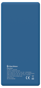 Powerbank snabbladdning USB-C, USB-A, 10 000 mAh