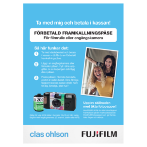 Fujifilm förbetald fotopåse 36 bilder