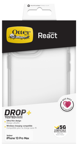 Mobildeksel iPhone 13 Pro Max, Otterbox React Clear