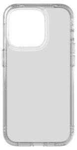 Tech21 Evo Clear mobildeksel til iPhone 14 Pro, støtbeskyttende