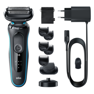 Braun Series 5 51-M4500cs Partakone Wet & Dry, sininen