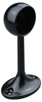 Rörhållare för 25 mm rör sluten gavel , 2-pack