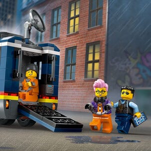 LEGO City Politiets mobile etterforskningslab 60418, fra 7 år
