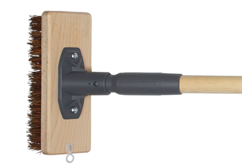 Anza terrassborste med skaft, 19 cm