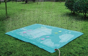 Lekemadrass med sprinkler til sommerlek, fra 3 år