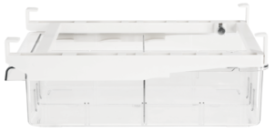 Säilytyslaatikko jääkaappiin, ulosvedettävä 20 x 30,5 x 9,5 cm