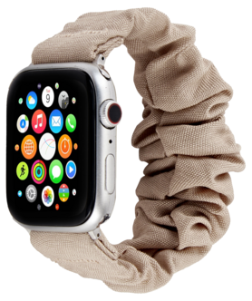 Anmiki Satin Apple Watch scrunchie armband 38, 40, 41 mm
