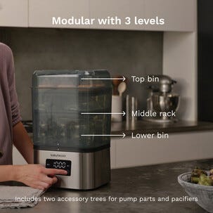 Baby Brezza SuperQuick sterilisator med tørking