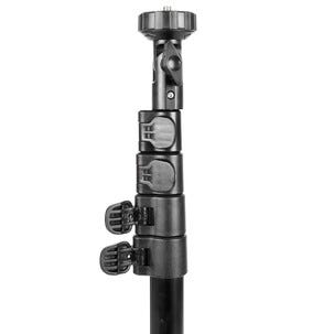 LED ringlight med stativ, för mobil, 1,55 m