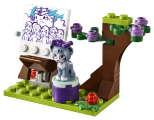 LEGO Friends 41332, Emman taidekoju
