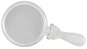 Speil med forstørrelse