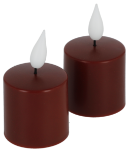 Extra blockljus mini LED 2-pack laddningsbart, Northlight