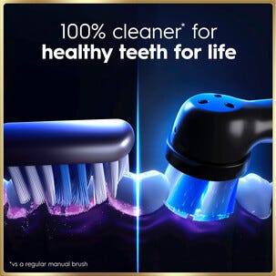 Oral-B iO9 elektrisk tannbørste Duo, 7 børstemodi, 2-pakning
