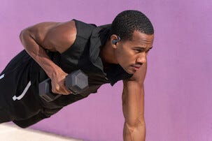 JLab GO Air Sport trådlösa in ear hörlurar True Wireless