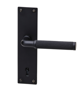 Habo Lexington dörrhandtag med långskylt, innerdörr