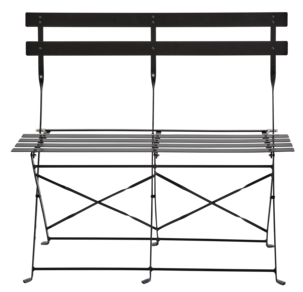 Kokoontaitettava penkki metallia