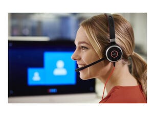 Jabra Evolve 40 Stereokuulokkeet USB / 3,5 mm