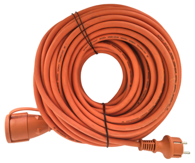 Jatkojohto ulkokäyttöön maadoitettu, 20 metriä 