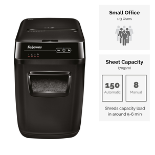 Dokumentförstörare Fellowes Automax 150C