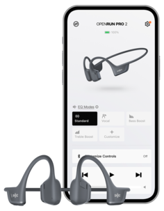 Shokz OpenRun Pro 2 open-ear, bone conduction hörlurar