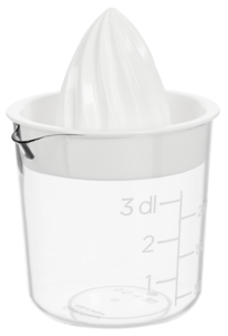 Sitruspuristin muovia, 0,3 l