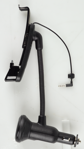 Hållare med handsfree och FM-sändare för iPhone/iPod  Belkin TuneBase FM