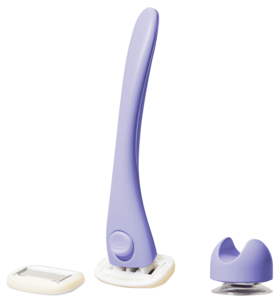 Estrid startsett med barberhøvel, veggholder og blad