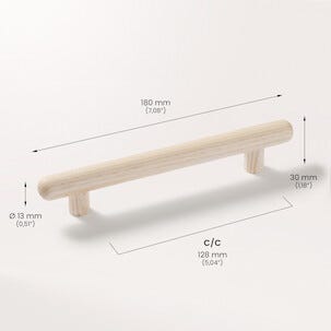 Prettypegs handtag Frank 180 mm 1-pack
