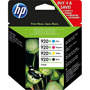 Mustepatruuna HP 920 XL Multipack

