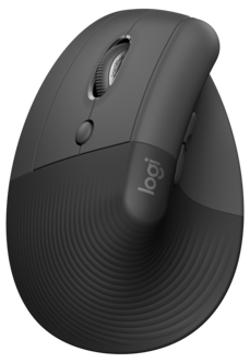 Logitech Lift Vertical Ergonomic Mouse, trådlös mus