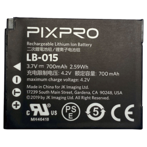 Kodak LB-015 batteri til Pixpro WPZ2 digitalkamera