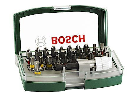 Bosch 32 deler bitssett