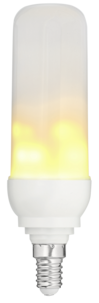 Liekkilamppu LED E14