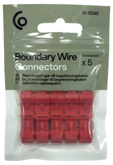 Tilkoblingskontakter til ladestasjon, 5-pakning