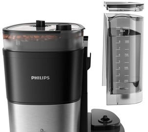 Philips alt-i-ett kaffetrakter med kvern 1,25 l, HD7888/01