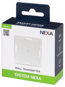 Nexa MWTE-1 väggsändare utan ram, inomhus
