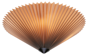 Markslöjd Plisado Kattoplafondi, laskostettu varjostin harmaa, 42 cm